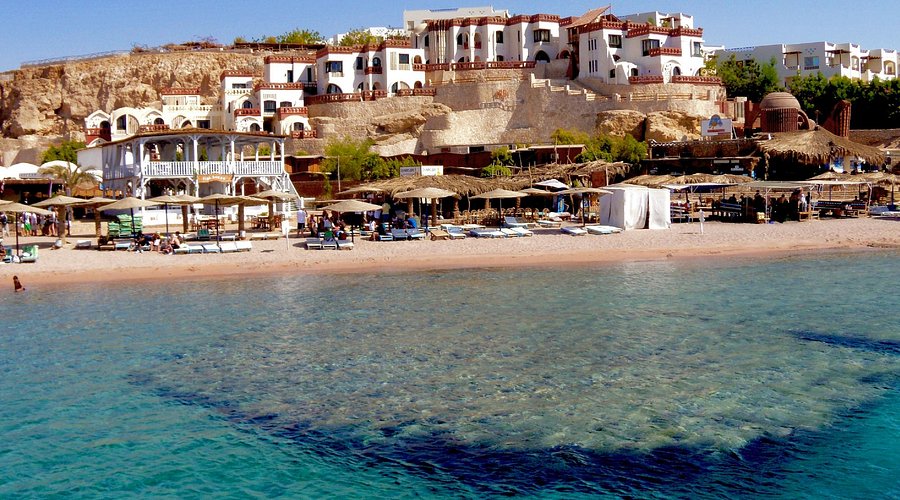Sharm El Sheikh resort spiaggia